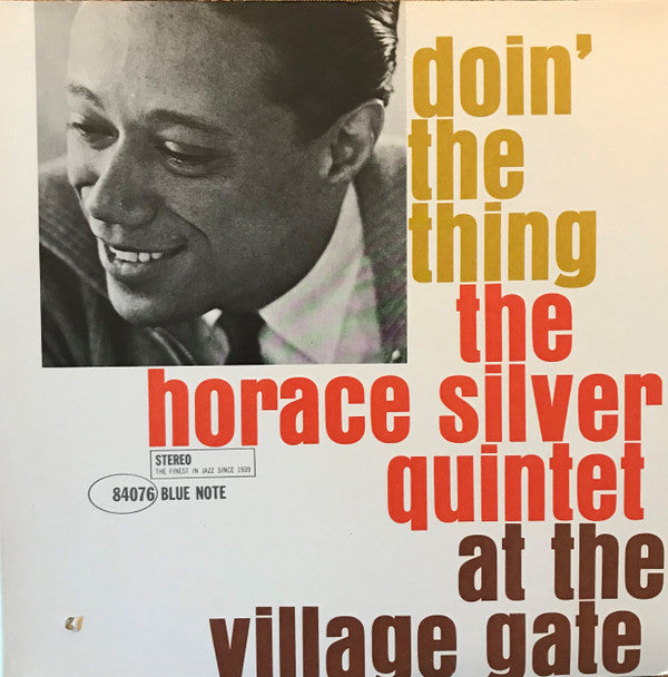 The Horace Silver Quintet ~ Doin' The Thing - At The Village Gate (Vinyl) - Djungel & Jazz