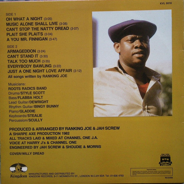 Ranking Joe : Armageddon (LP, Album)