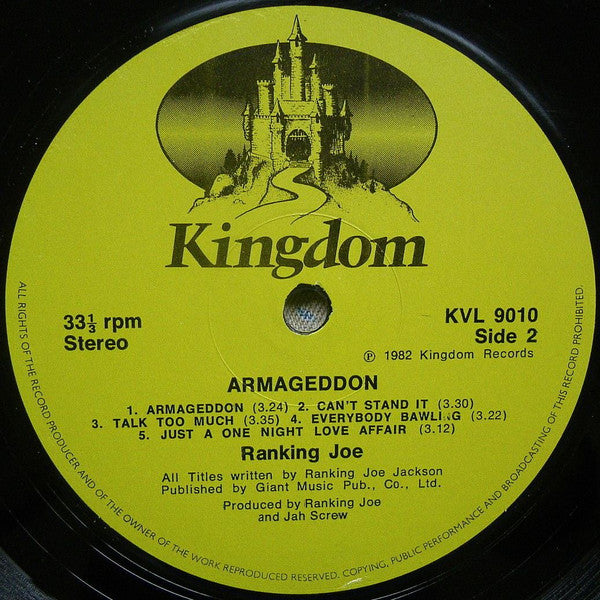 Ranking Joe : Armageddon (LP, Album)