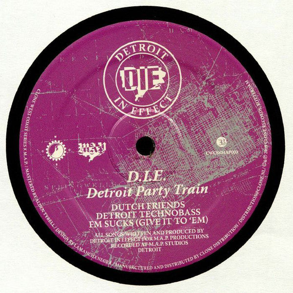 D.I.E. : Detroit Party Train (12")
