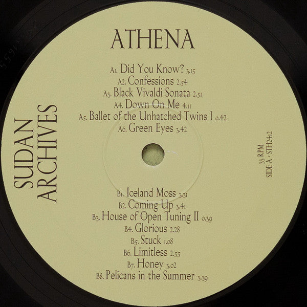 Sudan Archives ~ Athena (Vinyl) - Djungel & Jazz