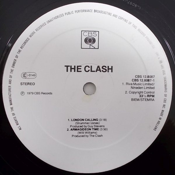 The Clash : London Calling (12", Maxi)