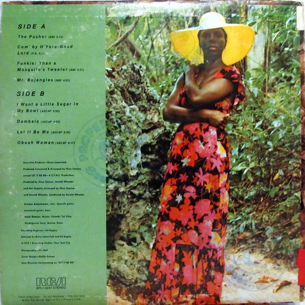 Nina Simone : It Is Finished  (LP, Album, I =)