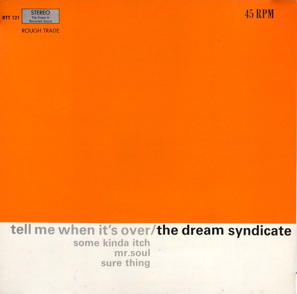 The Dream Syndicate ~ Tell Me When It's Over (Vinyl) - Djungel & Jazz