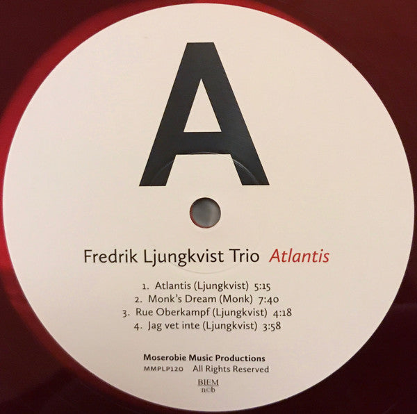 Fredrik Ljungkvist Trio ~ Atlantis (Vinyl) - Djungel & Jazz