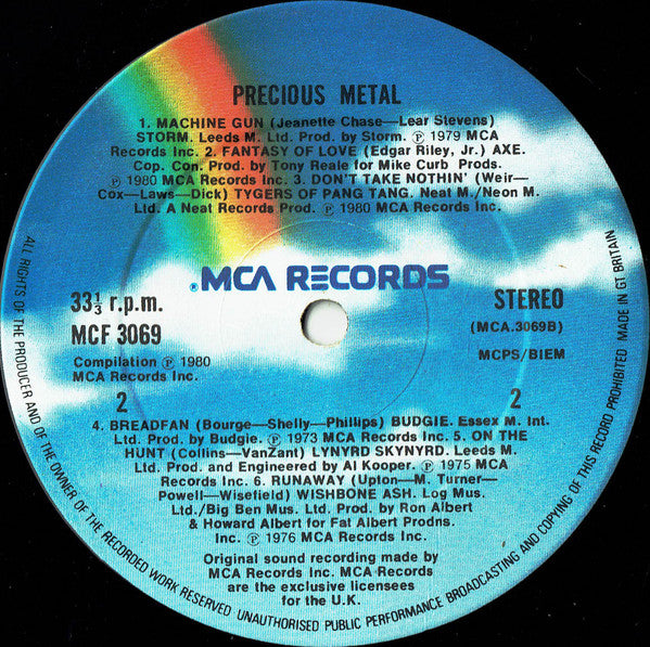 Various : Precious Metal (LP, Comp)