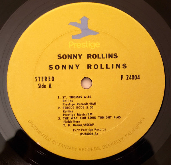 Sonny Rollins ~ Sonny Rollins (Vinyl) - Djungel & Jazz