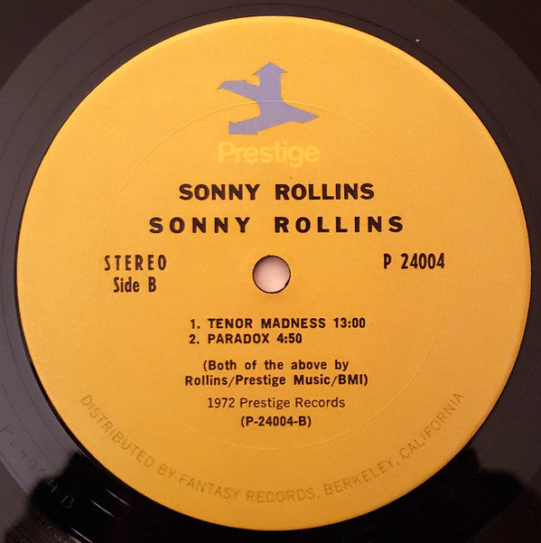 Sonny Rollins ~ Sonny Rollins (Vinyl) - Djungel & Jazz