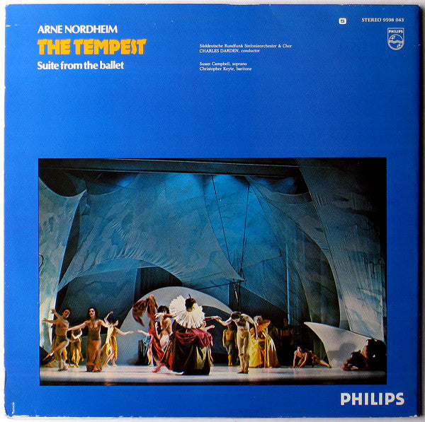 Arne Nordheim ~ The Tempest (Suite From The Ballet) (Vinyl) - Djungel & Jazz