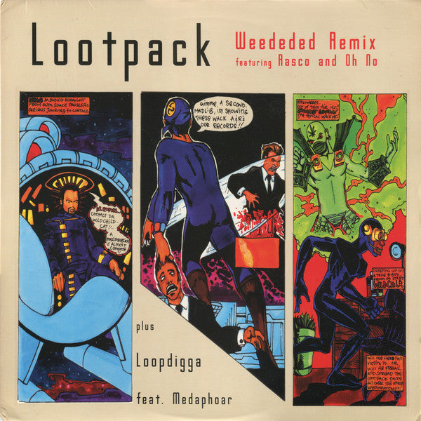 Lootpack ~ Weededed Remix (Vinyl) - Djungel & Jazz