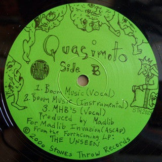 Quasimoto ~ Come On Feet (Vinyl) - Djungel & Jazz