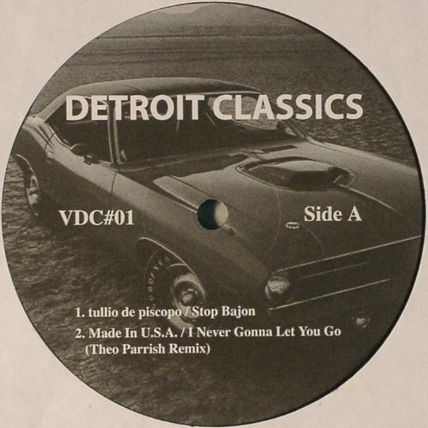 Various : Detroit Classics (12", Unofficial)