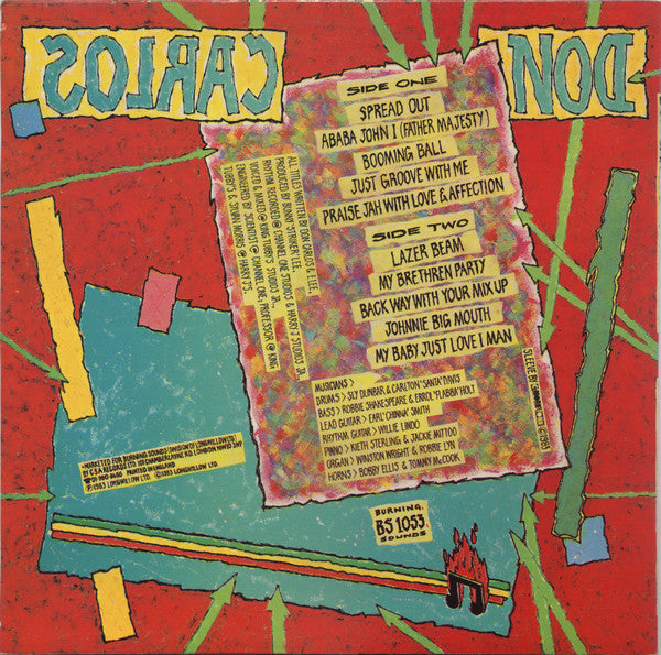 Don Carlos (2) : Spread Out (LP, Album, SW )
