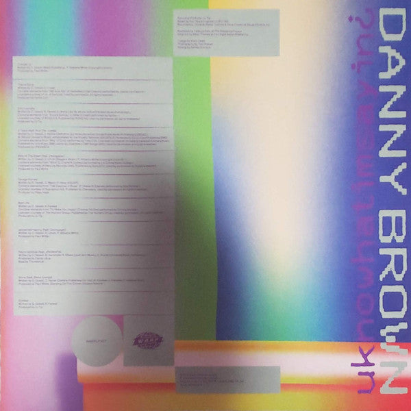 Danny Brown  ~ uknowhatimsayin¿ (Vinyl) - Djungel & Jazz