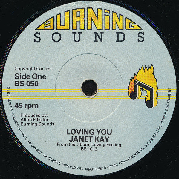 Janet Kay ~ Loving You (Vinyl) - Djungel & Jazz