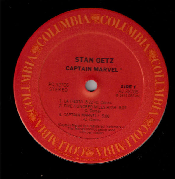 Stan Getz ~ Captain Marvel (Vinyl) - Djungel & Jazz