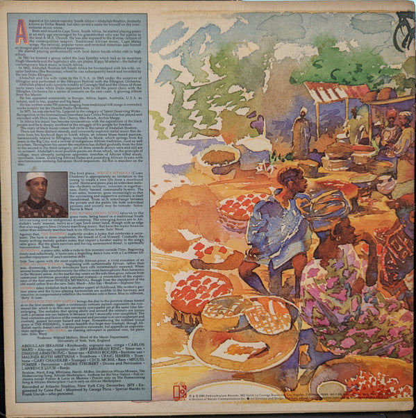 Dollar Brand : African Marketplace (LP, Album, SP )
