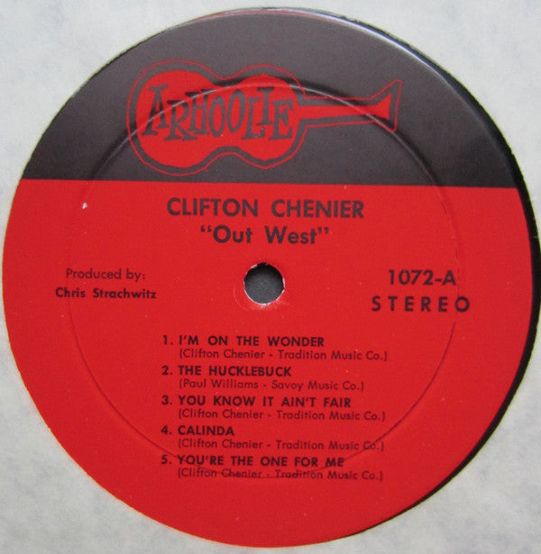 Clifton Chenier With Elvin Bishop And Steve Miller  ~ Out West (Vinyl) - Djungel & Jazz
