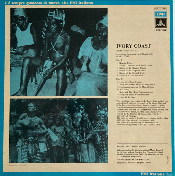 Baoulé : Ivory Coast (LP, Album)