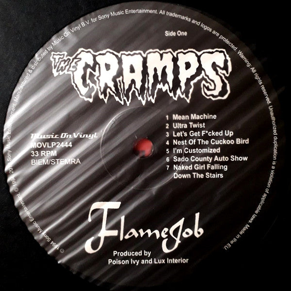 The Cramps ~ Flamejob (Vinyl) - Djungel & Jazz