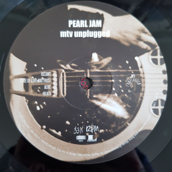 Pearl Jam ~ MTV Unplugged (Vinyl) - Djungel & Jazz