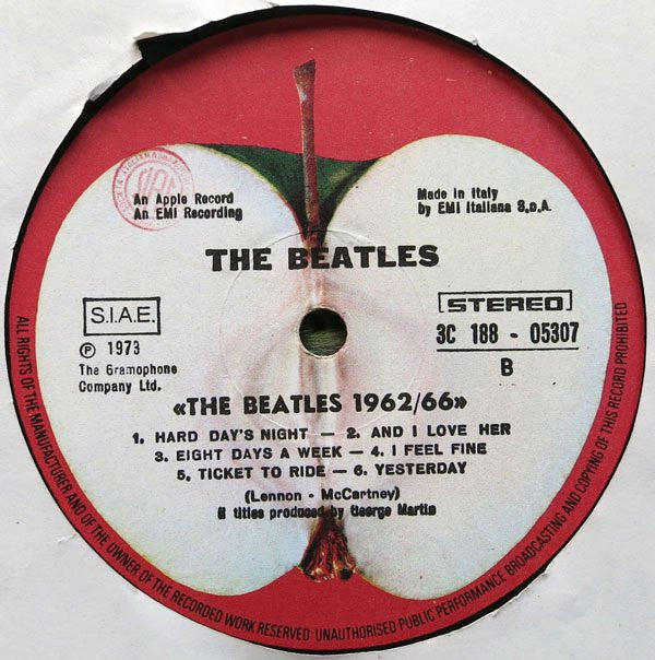 The Beatles : 1962-1966 (2xLP, Comp)