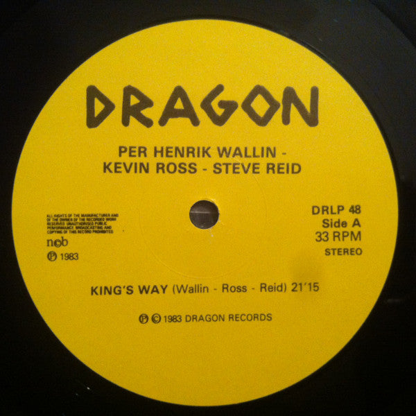 Per Henrik Wallin / Kevin Ross  ~ Raw Material (Vinyl) - Djungel & Jazz