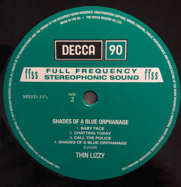 Thin Lizzy ~ Shades Of A Blue Orphanage (Vinyl) - Djungel & Jazz