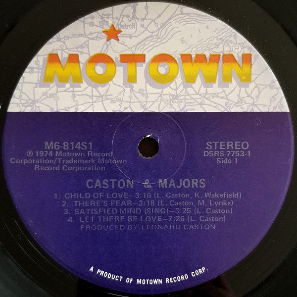 Caston & Majors : Caston & Majors (LP, Album)