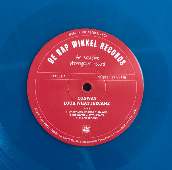 Conway The Machine : Look What I Became (12", EP, Ltd, Num, Blu)