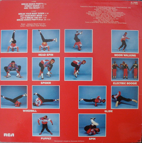 Break Machine : Break Dance Party (LP, Album)