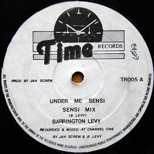 Barrington Levy ~ Under Me Sensi (Vinyl) - Djungel & Jazz