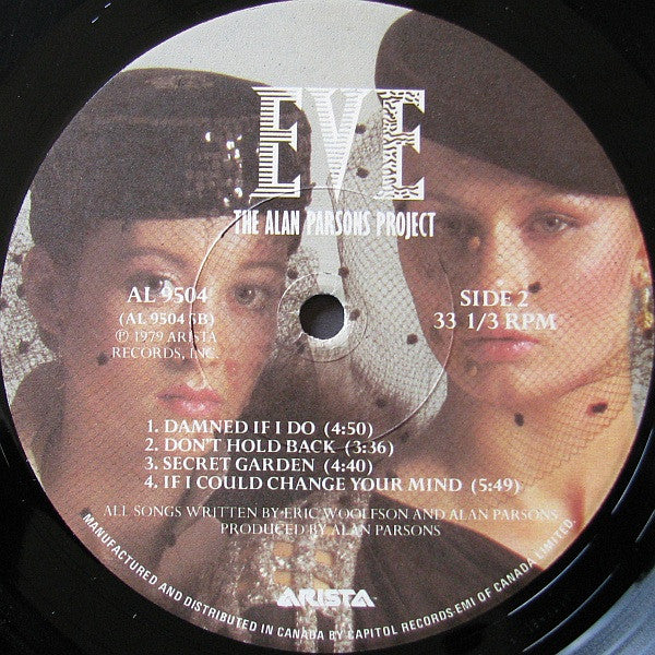 The Alan Parsons Project ~ Eve (Vinyl) - Djungel & Jazz