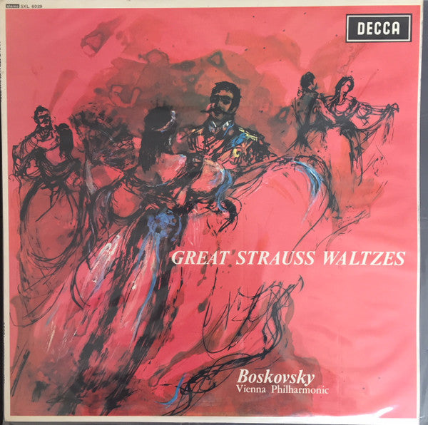 Willi Boskovsky, Wiener Philharmoniker ~ Great Strauss Waltzes (Vinyl) - Djungel & Jazz