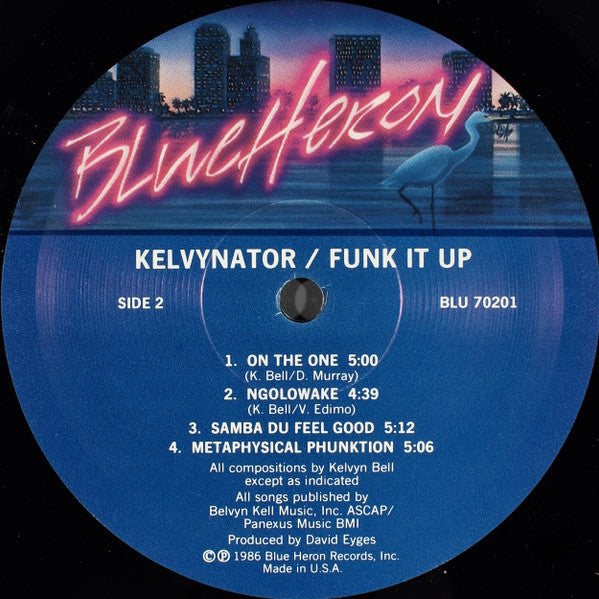 Kelvynator : Funk It Up (LP, Album)