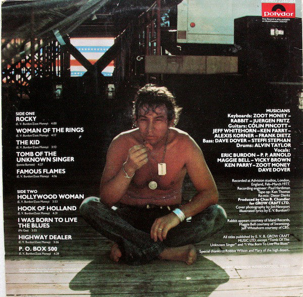 Eric Burdon ~ Survivor (Vinyl) - Djungel & Jazz