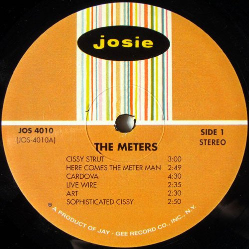 The Meters : The Meters (LP, Album, RE, 180)