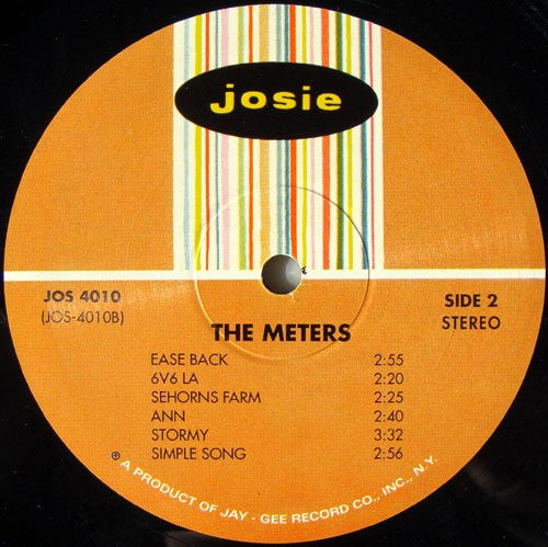 The Meters : The Meters (LP, Album, RE, 180)