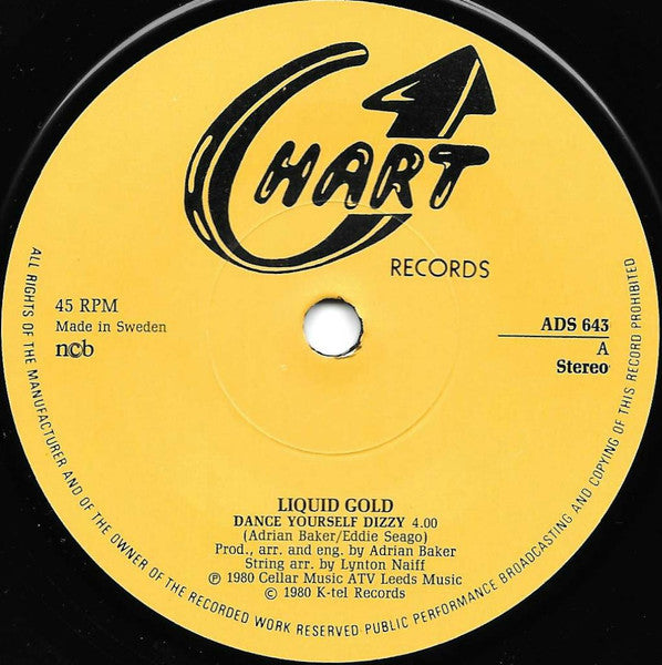 Liquid Gold ~ Dance Yourself Dizzy (Vinyl) - Djungel & Jazz