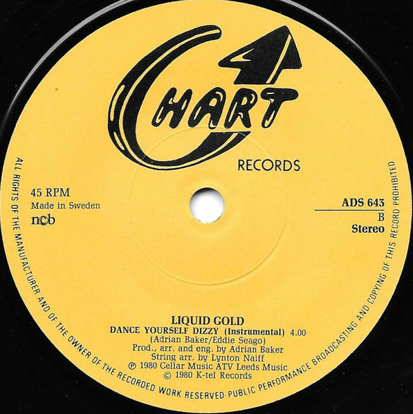 Liquid Gold ~ Dance Yourself Dizzy (Vinyl) - Djungel & Jazz