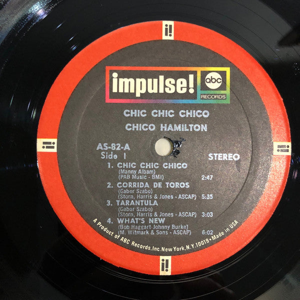 Chico Hamilton ~ Chic Chic Chico (Vinyl) - Djungel & Jazz