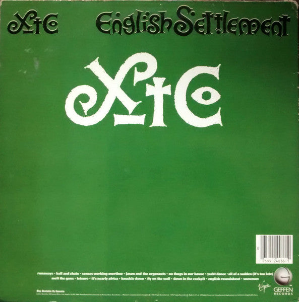 XTC : English Settlement (2xLP, Album, RE, Spe)