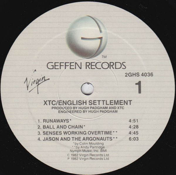 XTC : English Settlement (2xLP, Album, RE, Spe)