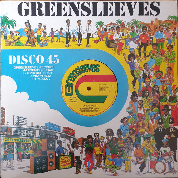 Barrington Levy / Scorcher & Roots Radics Band ~ Englishman / The Daughter Them Ire (Vinyl) - Djungel & Jazz