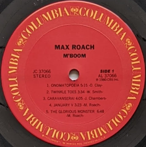 Max Roach, M'Boom (Vinyl) - Djungel & Jazz