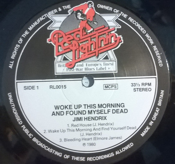Jimi Hendrix ~ Woke Up This Morning And Found Myself Dead (Vinyl) - Djungel & Jazz