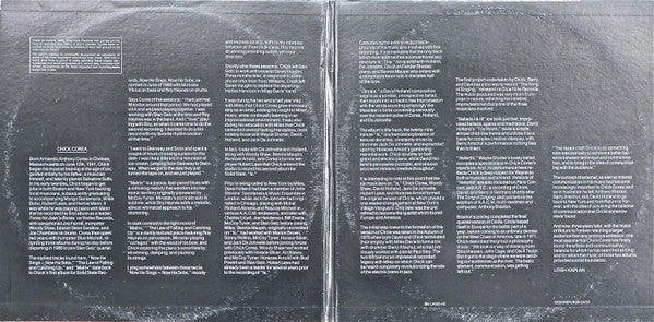 Chick Corea ~ Chick Corea (Vinyl) - Djungel & Jazz