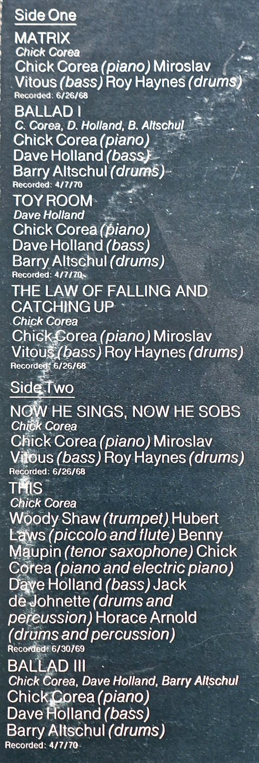 Chick Corea ~ Chick Corea (Vinyl) - Djungel & Jazz