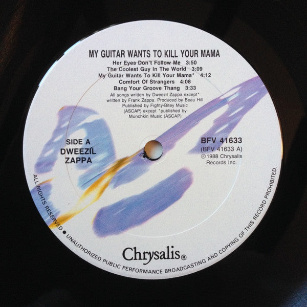 Dweezil Zappa ~ My Guitar Wants To Kill Your Mama... (Vinyl) - Djungel & Jazz