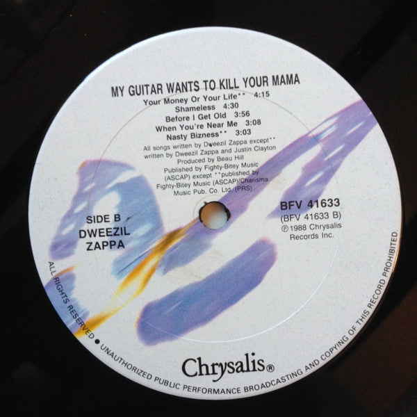 Dweezil Zappa ~ My Guitar Wants To Kill Your Mama... (Vinyl) - Djungel & Jazz